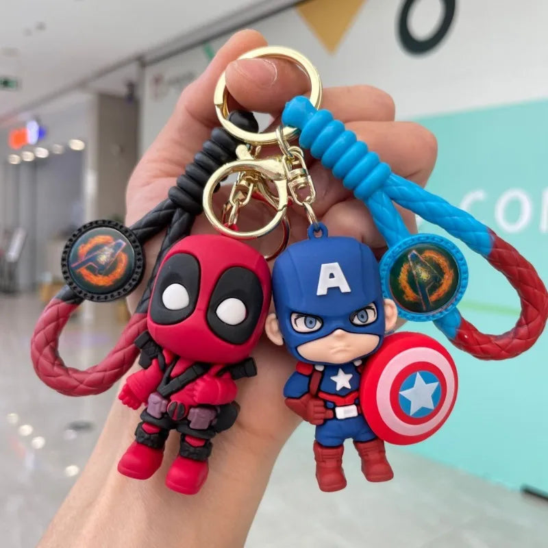 Heroes keychain figures