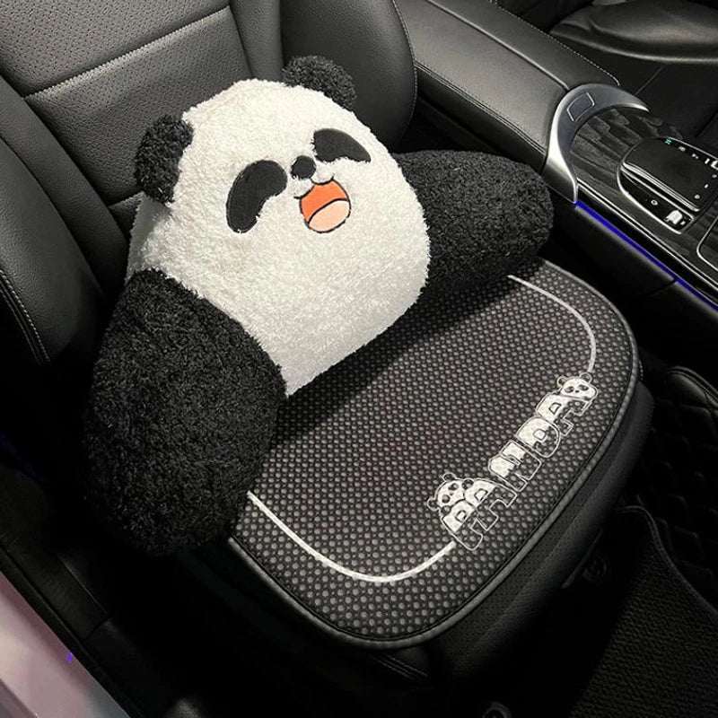 Panda car seat cushion cover