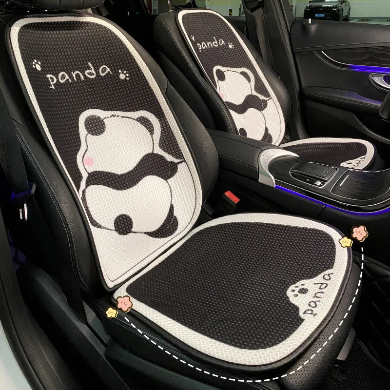 Panda car seat cushion cover