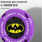 Batman button cover