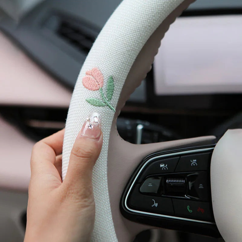 Cute Car Steering Wheel Cover
