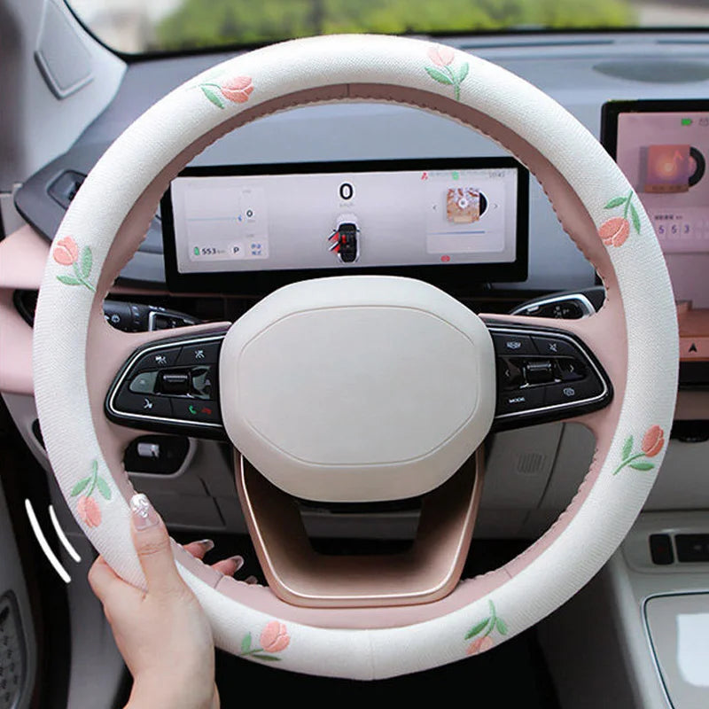 Cute Car Steering Wheel Cover