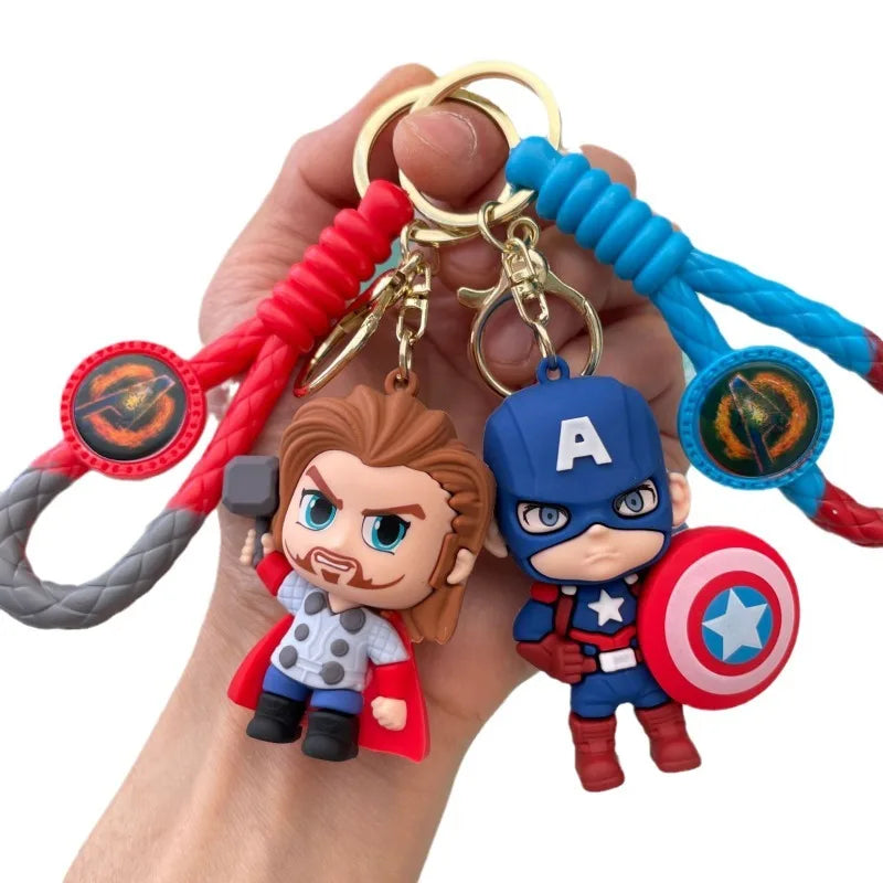 Heroes keychain figures