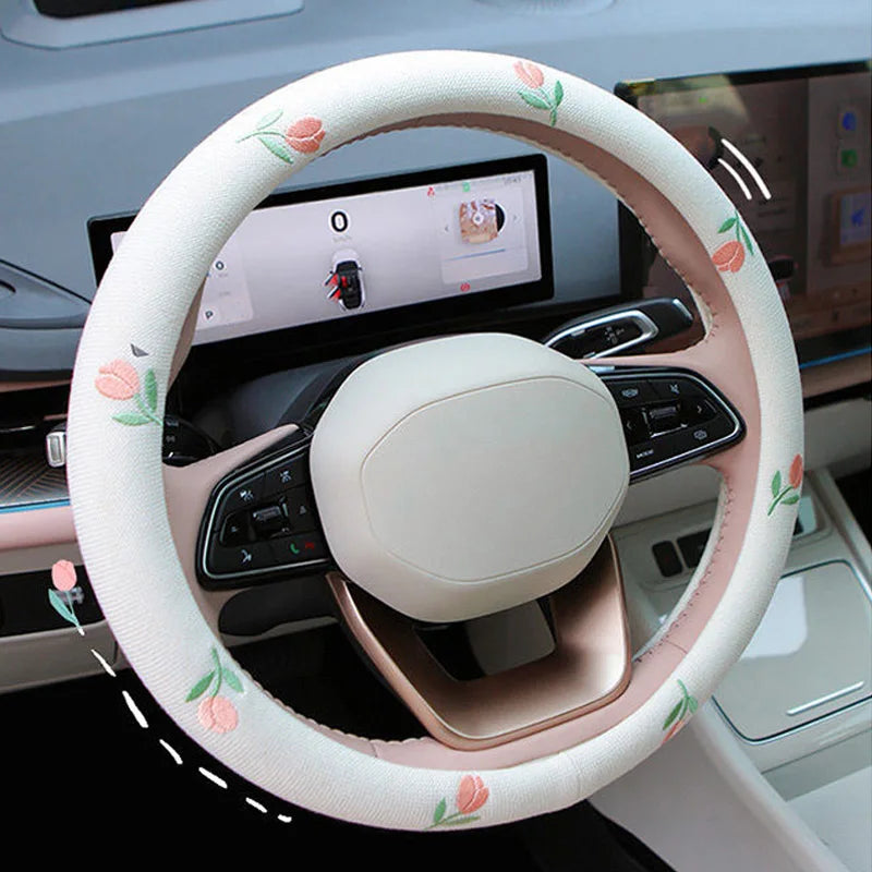 Cute Car Steering Wheel Cover
