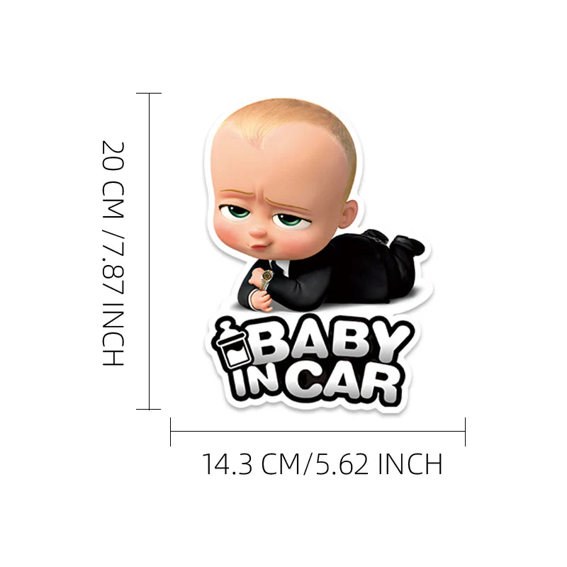 Boss Baby car stickers