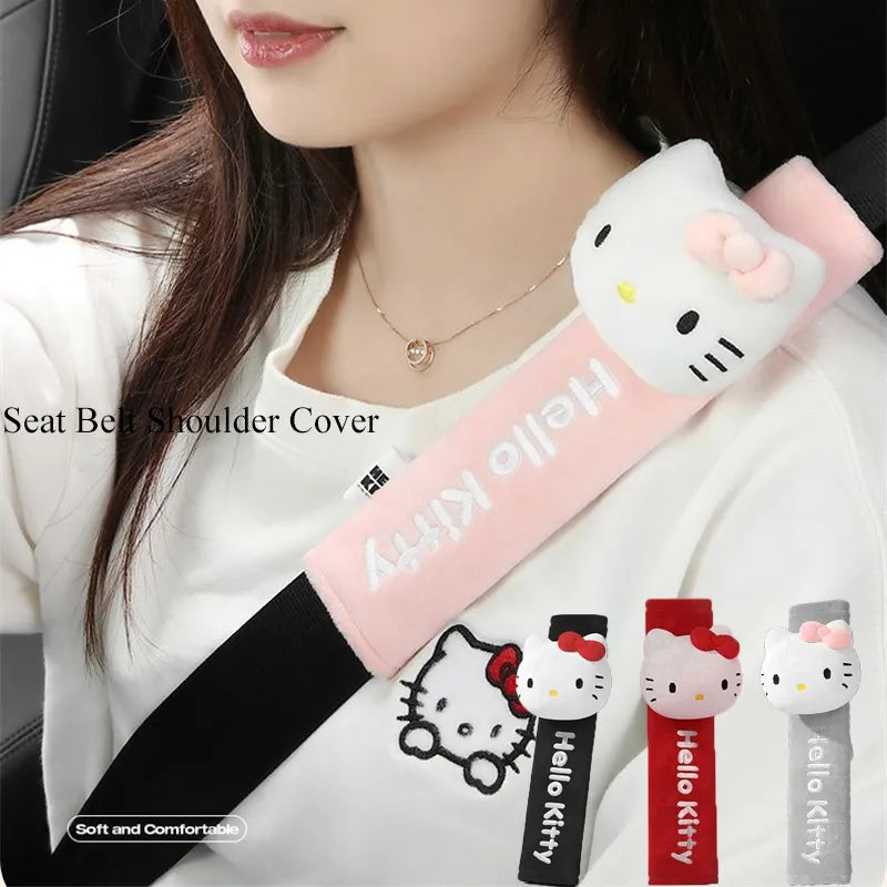 Hello Kitty Car Seat Belt Shoulder Cover