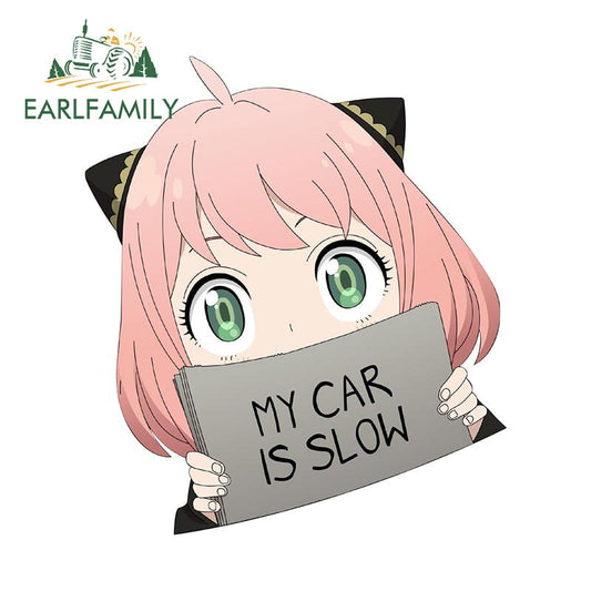 anya car sticker